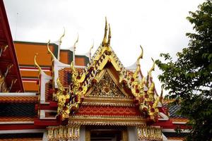 Thailand Bangkok Wat Arun temple detail photo