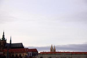 vista de la ciudad vieja de praga foto