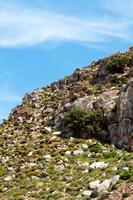 High mountain and Rocks in Greece Rhodes photo