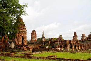 Pagoda at Wat Chaiwattanaram Temple, Ayutthaya, Thailand photo