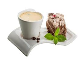 Coffee with cake photo