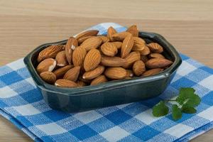 Almond in the bowl photo