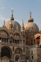 Saint Marks Basilica, Cathedral, Church Statues Mosaics Details Doge's Palace Venice Italy photo