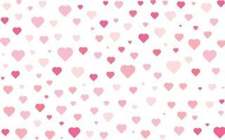 Heart Pattern Background Design vector