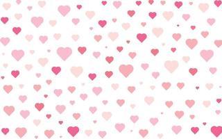 Heart Pattern Background Design vector