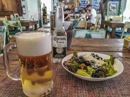 Playa del Carmen Quintana Roo Mexico 2022 Food and drink in restaurant PapaCharly Playa del Carmen Mexico. photo