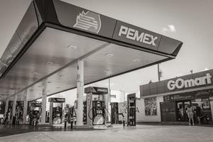 Playa del Carmen Quintana Roo Mexico 2022 Mexican GOmart shop store at Pemex petrol gas station Mexico. photo