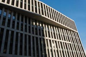 close up of modern buildings photo