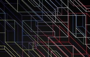 Abstract Rectangle Background Concept vector