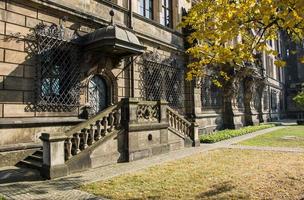 Parts of historic buildingsin old german architecture Dresden photo