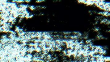 Analog noise overlay, Glitch, No signal old vintage TV. Bad interference. Broken antenna. Distortion and Flickering video