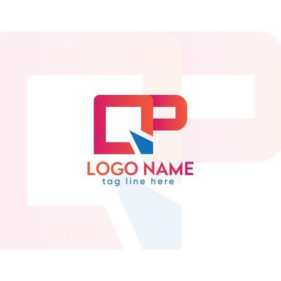 Modern Q P Letter Logo And Free Premium Vector, Excellent Concept.