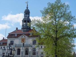 the old city of Lueneburg in northern Germany photo