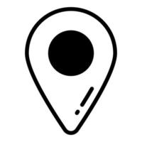 location pin vector glyph icon, school and education icon