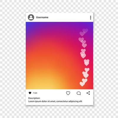 Social network photo frame