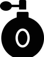 Ilustración de vector de perfume en un fondo. Símbolos de calidad premium. Iconos vectoriales para concepto y diseño gráfico.