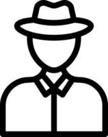 goldolier vector illustration on a background.Premium quality symbols.vector icons for concept and graphic design.