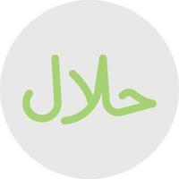 halal vector illustration on a background.Premium quality symbols.vector icons for concept and graphic design.