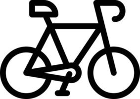 ilustración de vector de bicicleta en un fondo. símbolos de calidad premium. iconos vectoriales para concepto y diseño gráfico.