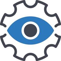 eye setting vector illustration on a background.Premium quality symbols.vector icons for concept and graphic design.