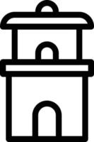 monument vector illustration on a background.Premium quality symbols.vector icons for concept and graphic design.