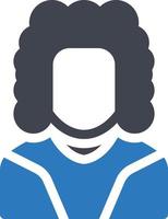 judge vector illustration on a background.Premium quality symbols.vector icons for concept and graphic design.