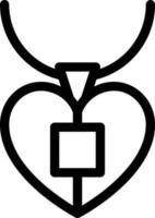 locket vector illustration on a background.Premium quality symbols.vector icons for concept and graphic design.