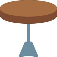 round table vector illustration on a background.Premium quality symbols.vector icons for concept and graphic design.