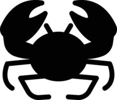 crab vector illustration on a background.Premium quality symbols.vector icons for concept and graphic design.