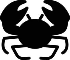 crab vector illustration on a background.Premium quality symbols.vector icons for concept and graphic design.