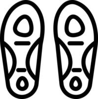 footprint vector illustration on a background.Premium quality symbols.vector icons for concept and graphic design.