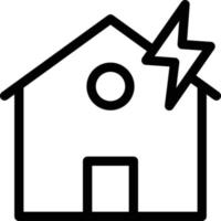 house storm vector illustration on a background.Premium quality symbols.vector icons for concept and graphic design.