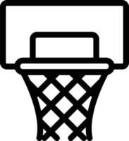 ilustración vectorial de baloncesto en un fondo. símbolos de calidad premium. iconos vectoriales para concepto y diseño gráfico. vector