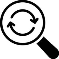 search reload vector illustration on a background.Premium quality symbols.vector icons for concept and graphic design.