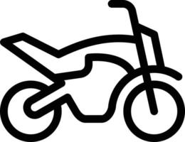 ilustración de vector de bicicleta en un fondo. símbolos de calidad premium. iconos vectoriales para concepto y diseño gráfico.