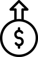 increase vector illustration on a background.Premium quality symbols.vector icons for concept and graphic design.