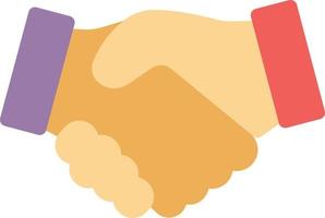 Premium Vector  Handshake vector flat icon isolated hand shake emoji  illustration