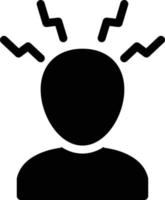 stress vector illustration on a background.Premium quality symbols.vector icons for concept and graphic design.