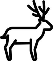 reindeer vector illustration on a background.Premium quality symbols.vector icons for concept and graphic design.