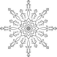 Mandala coloring pages vector