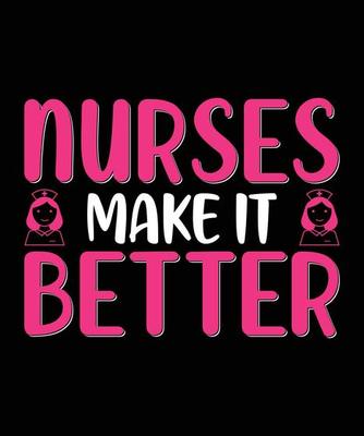 Nurse Typography T-Shirt Design.