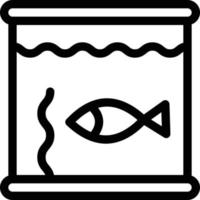 fish tank vector illustration on a background.Premium quality symbols.vector icons for concept and graphic design.