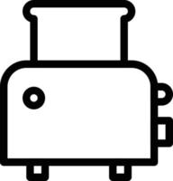 toaster vector illustration on a background.Premium quality symbols.vector icons for concept and graphic design.