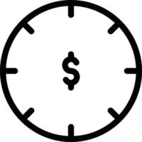 ilustración de vector de dólar en un fondo. símbolos de calidad premium. iconos vectoriales para concepto y diseño gráfico.