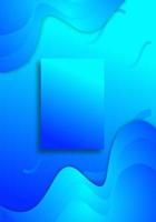 blue gradient sky blue abstract background. can be used as wallpaper, poster or something else vector