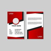 Id Card Red Vector Art Icons and Graphics for Free Download