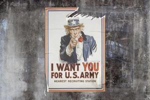 te quiero para el cartel del ejército estadounidense