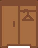 wardrobe vector illustration on a background.Premium quality symbols.vector icons for concept and graphic design.