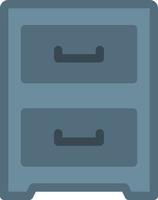 drawer vector illustration on a background.Premium quality symbols.vector icons for concept and graphic design.