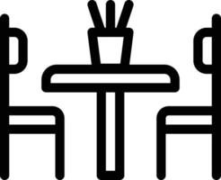 table vector illustration on a background.Premium quality symbols.vector icons for concept and graphic design.